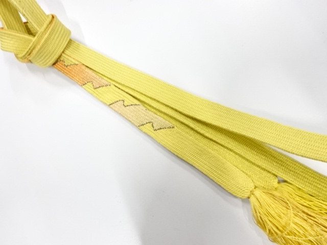 正絹　手組帯締め